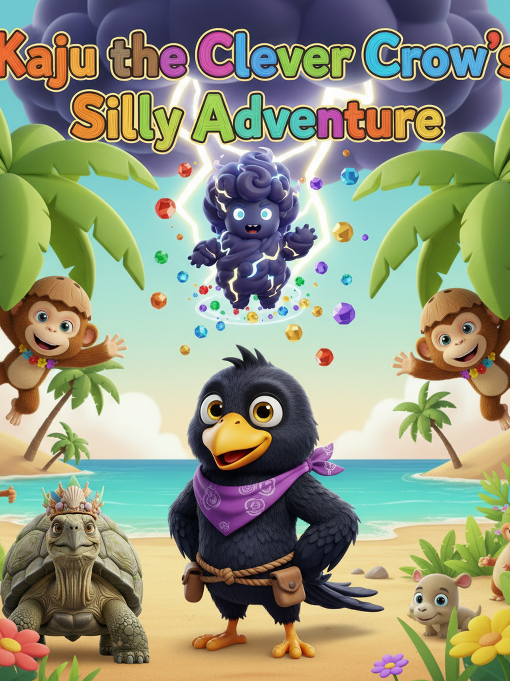 Kaju the Clever Crow's Silly Adventure