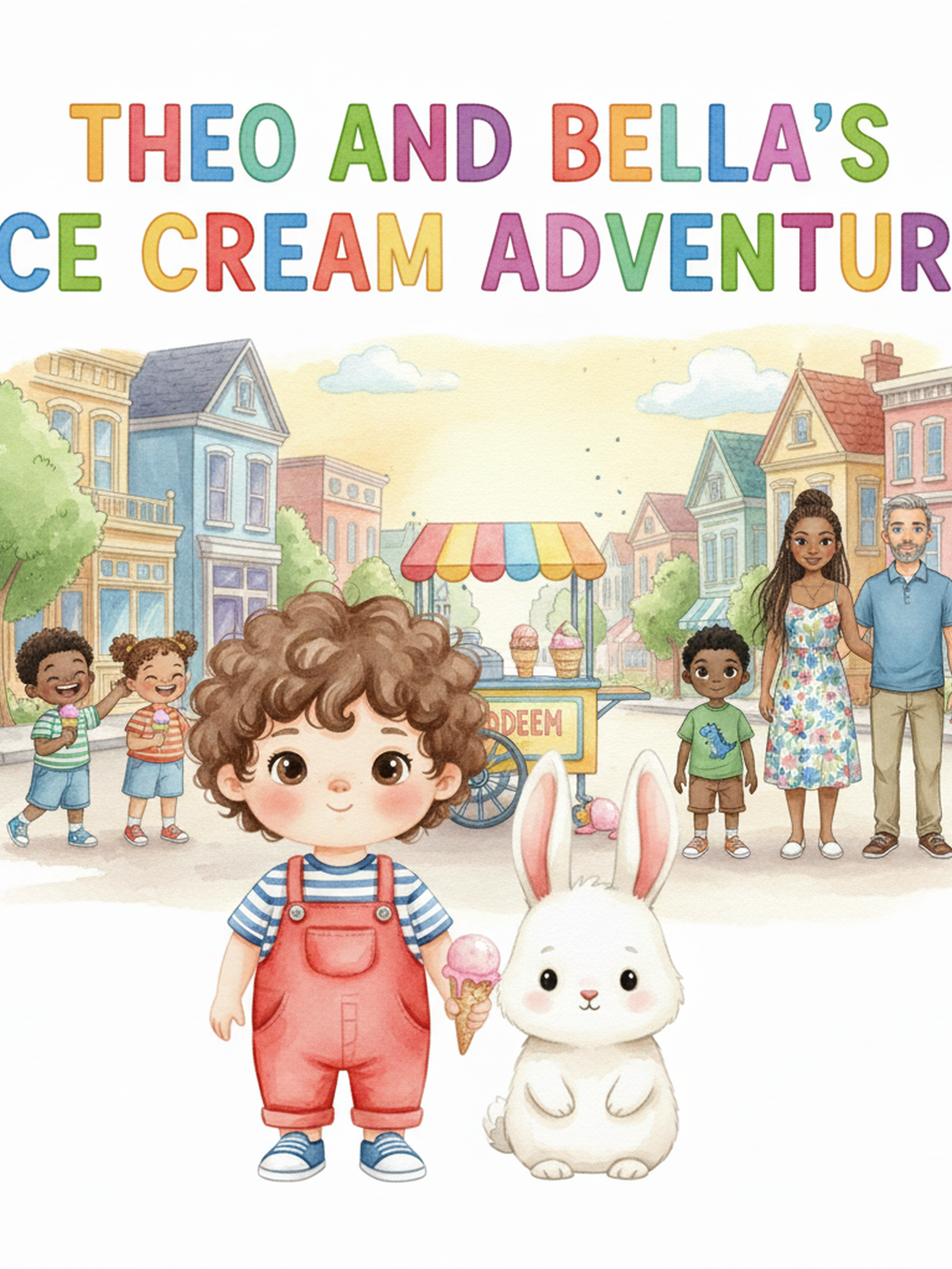 Theo and Bella's Ice Cream Adventure