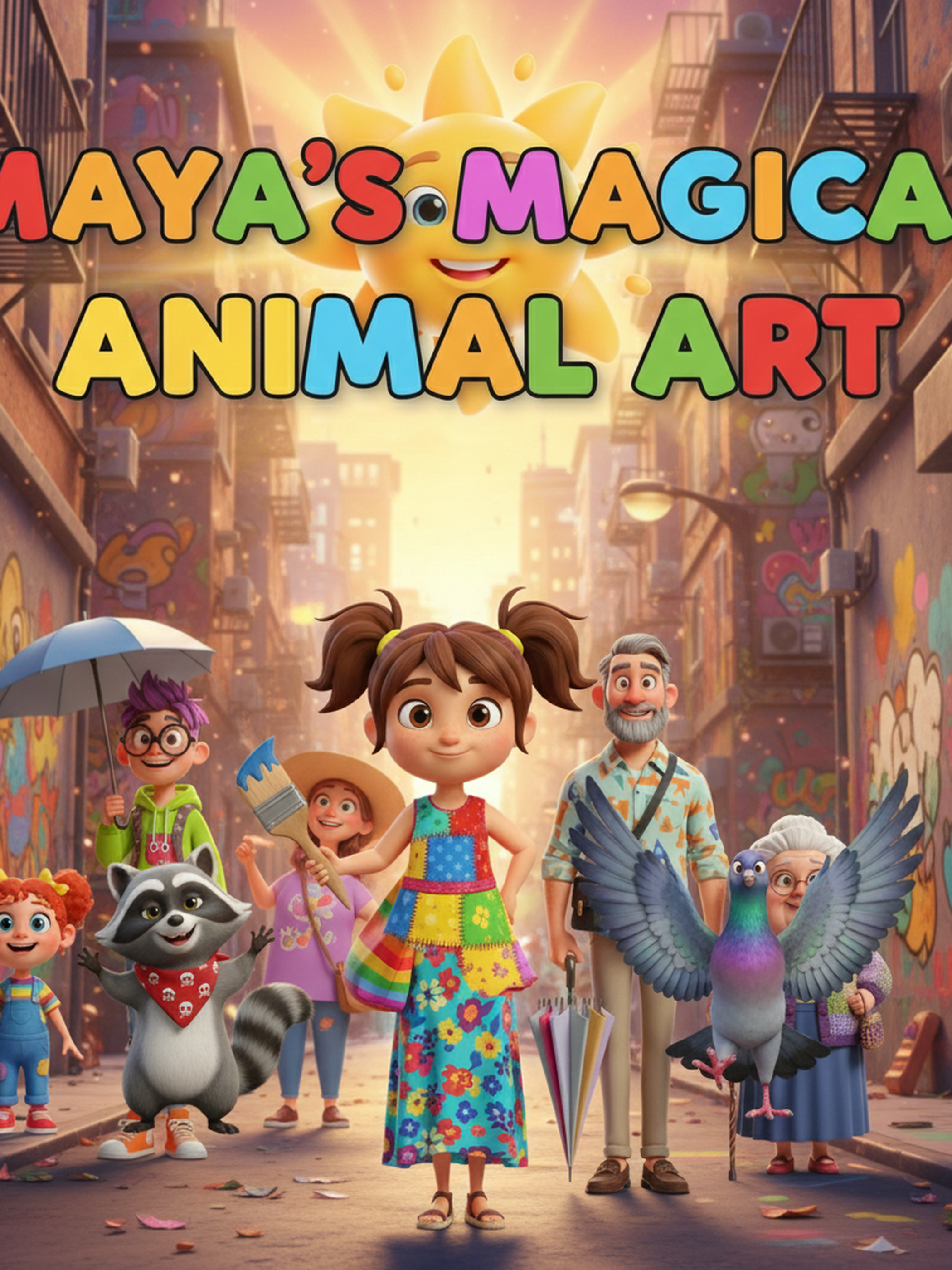 Maya's Magical Animal Art