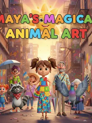 Maya's Magical Animal Art