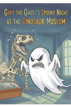 Gary the Ghost's Spooky Night at the Dinosaur Museum