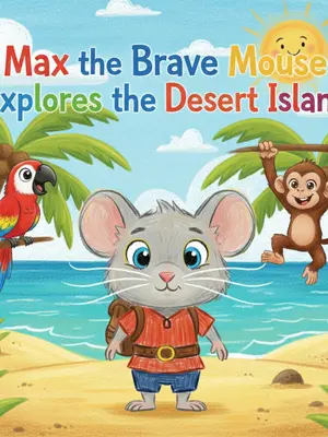 Max the Brave Mouse Explores the Desert Island
